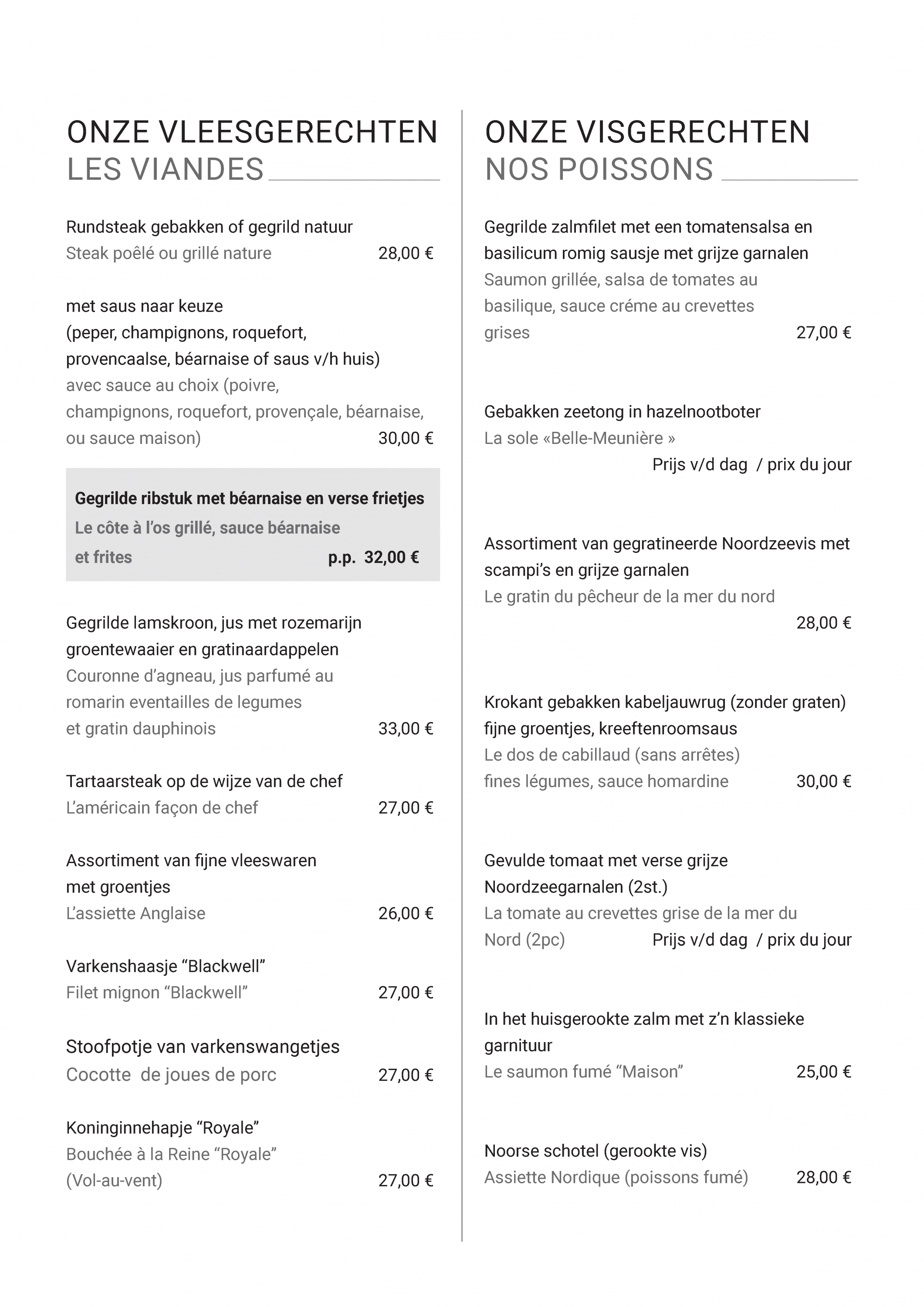Hoofdgerechten